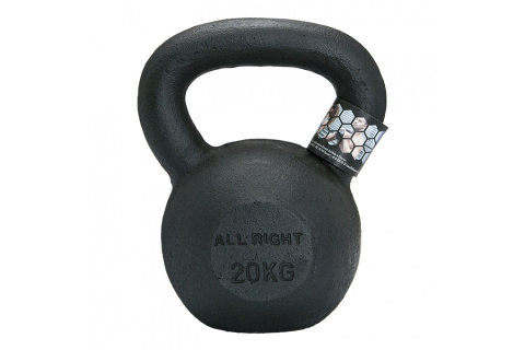 HANTLA KETTLEBELL ŻELIWNA FE0 20KG /ALLRIGHT HANTLA KETTLEBELL ŻELIWNA FE0 20KG /ALLRIGHT
