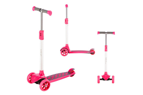 HULAJNOGA DZIECIĘCA TRÓJKOŁOWA HLB02 PINK /NILS FUN HULAJNOGA DZIECIĘCA TRÓJKOŁOWA HLB02 PINK /NILS FUN
