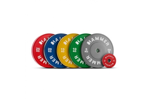 OBCIĄŻENIE GUMOWANE 50MM 10 KG /HAMMER OBCIĄŻENIE GUMOWANE 50MM 10 KG /HAMMER
