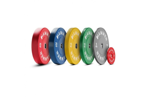 OBCIĄŻENIE GUMOWANE 50MM 5 KG /HAMMER OBCIĄŻENIE GUMOWANE 50MM 5 KG /HAMMER