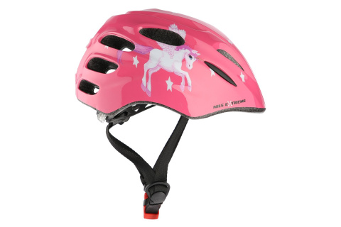 KASK UNIWERSALNY SKATEB LED RÓŻOWY ROZM. XXS (42-48 CM) /NILS EXTREME KASK UNIWERSALNY SKATEB LED RÓŻOWY ROZM. XXS (42-48 CM) /NILS EXTREME