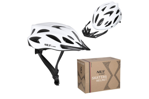 KASK UNIWERSALNY BIAŁY ROZM. L (55-61CM) /NILS EXTREME KASK UNIWERSALNY BIAŁY ROZM. L (55-61CM) /NILS EXTREME