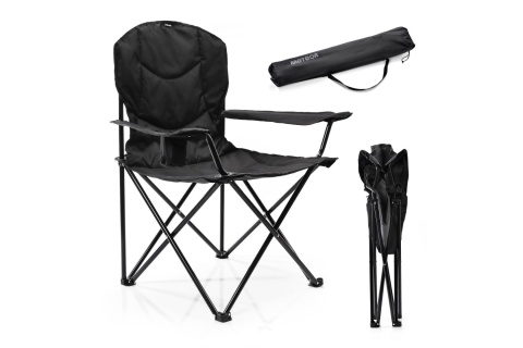 KRZESŁO SKŁADANE HIKER CZARNY /METEOR KRZESŁO SKŁADANE HIKER CZARNY /METEOR