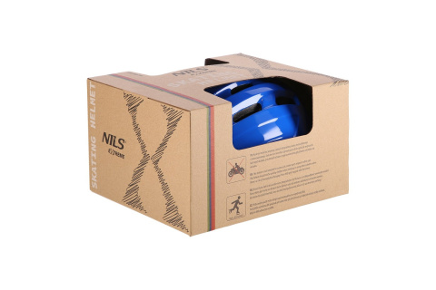 KASK DZIECIĘCY NIEBIESKI ROZM. M(52-56CM) /NILS EXTREME KASK DZIECIĘCY NIEBIESKI ROZM. M(52-56CM) /NILS EXTREME