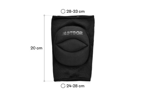 NAKOLANNIKI SIATKARSKIE ROZM. S CZARNE /METEOR