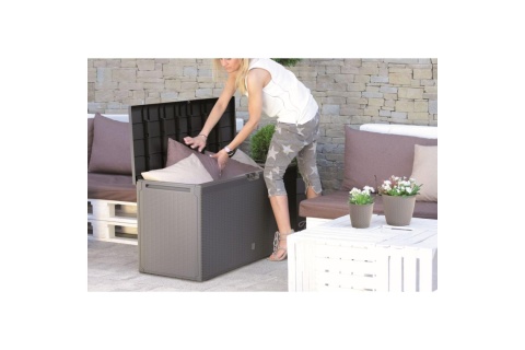 SKRZYNIA OGRODOWA 310L ANTRACYT BOXE RATO /PROSPERPLAST SKRZYNIA OGRODOWA 310L ANTRACYT BOXE RATO /PROSPERPLAST