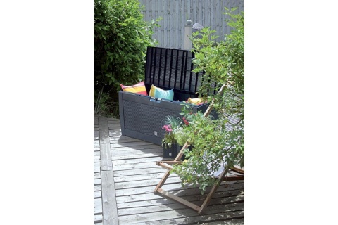 SKRZYNIA OGRODOWA 310L ANTRACYT BOXE RATO /PROSPERPLAST SKRZYNIA OGRODOWA 310L ANTRACYT BOXE RATO /PROSPERPLAST