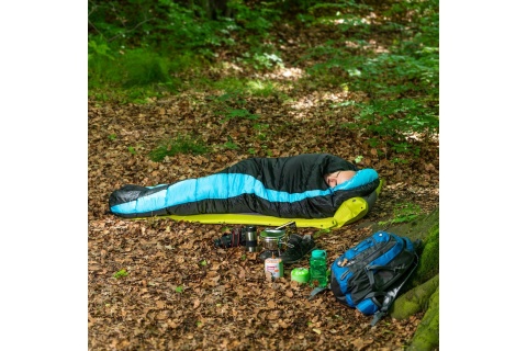 ŚPIWÓR CZARNO-NIEBIESKI NC2012 /NILS CAMP