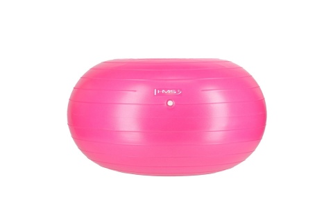 PIŁKA GIMNASTYCZNA DONUT YD04 NEW PINK /HMS