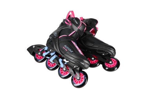 ŁYŻWOROLKI ARMOUR RÓŻOWE ROZM. 42 NA22151 /NILS EXTREME