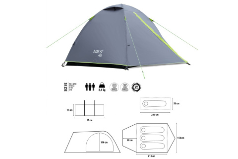 NAMIOT KEMPINGOWY EXPLORER NC6004 /NILS CAMP NAMIOT KEMPINGOWY EXPLORER NC6004 /NILS CAMP