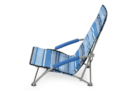 KRZESŁO PLAŻOWE NIEBIESKO-BIAŁY NC3035 /NILS CAMP KRZESŁO PLAŻOWE NIEBIESKO-BIAŁY NC3035 /NILS CAMP