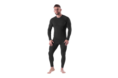 KOSZULKA TERMOAKTYWNA CZARNA MĘSKA 2XL/3XL RAGNAR /NILS KOSZULKA TERMOAKTYWNA CZARNA MĘSKA 2XL/3XL RAGNAR /NILS