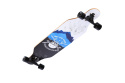 DESKOROLKA LONGBOARD SKULL WOOD SKATE /NILS EXTREME