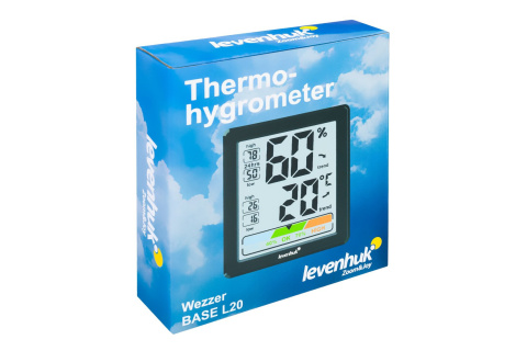 TERMOHIGROMETR WEZZER BASE L20 /LEVENHUK TERMOHIGROMETR WEZZER BASE L20 /LEVENHUK