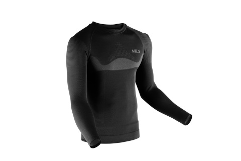 KOSZULKA TERMOAKTYWNA CZARNA MĘSKA 2XL/3XL MAGNUS /NILS