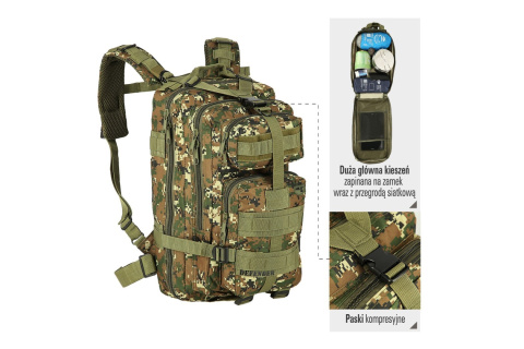 PLECAK TURYSTYCZNY DEFENDER 30L CBT7204 /NILS CAMP PLECAK TURYSTYCZNY DEFENDER 30L CBT7204 /NILS CAMP