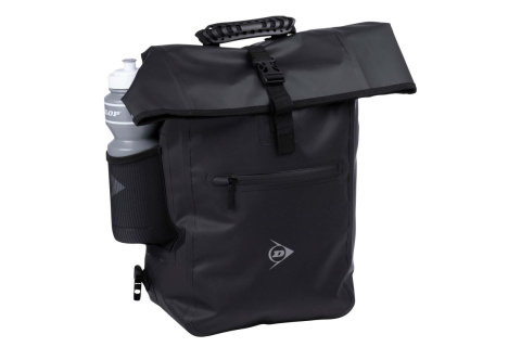 PLECAK TORBA ROWEROWA NA TYŁ BAGAŻNIK 4W1 25L CZARNA /DUNLOP