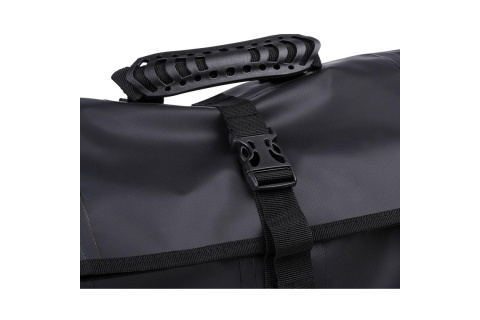 PLECAK TORBA ROWEROWA NA TYŁ BAGAŻNIK 4W1 25L CZARNA /DUNLOP PLECAK TORBA ROWEROWA NA TYŁ BAGAŻNIK 4W1 25L CZARNA /DUNLOP