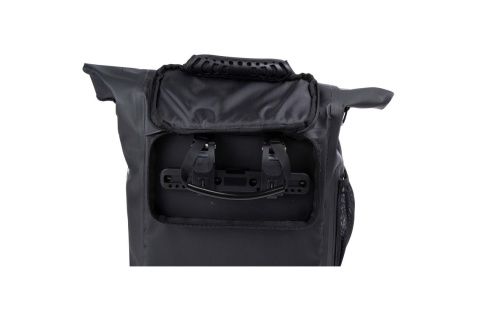 PLECAK TORBA ROWEROWA NA TYŁ BAGAŻNIK 4W1 25L CZARNA /DUNLOP PLECAK TORBA ROWEROWA NA TYŁ BAGAŻNIK 4W1 25L CZARNA /DUNLOP