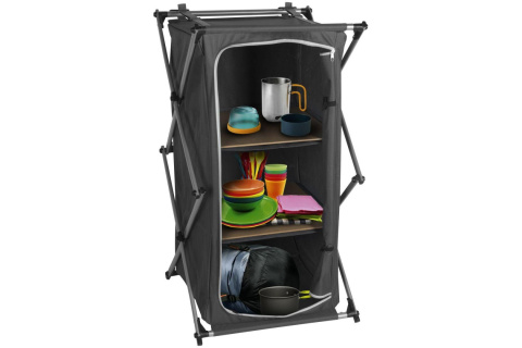 SZAFA TURYSTYCZNA SKŁADANA Z 3 PÓŁKAMI 49X53X95CM /CAMP ACTIVE SZAFA TURYSTYCZNA SKŁADANA Z 3 PÓŁKAMI 49X53X95CM /CAMP ACTIVE