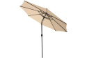 PARASOL OGRODOWY Z OŚWIETLENIEM LED 300CM /SASKA GARDEN PARASOL OGRODOWY Z OŚWIETLENIEM LED 300CM /SASKA GARDEN