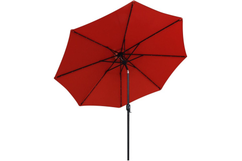 PARASOL OGRODOWY Z OŚWIETLENIEM LED 300CM /SASKA GARDEN PARASOL OGRODOWY Z OŚWIETLENIEM LED 300CM /SASKA GARDEN