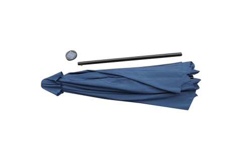 PARASOL OGRODOWY Z OŚWIETLENIEM LED 300CM /SASKA GARDEN PARASOL OGRODOWY Z OŚWIETLENIEM LED 300CM /SASKA GARDEN