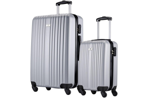 ZESTAW 2 WALIZEK 18 I 26 CALE SILVER /SLAZENGER ZESTAW 2 WALIZEK 18 I 26 CALE SILVER /SLAZENGER