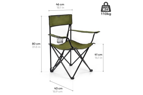 KRZESŁO SKŁADANE SEZA /METEOR