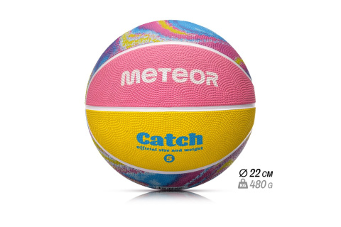 PIŁKA DO KOSZYKÓWKI CATCH 5 /METEOR PIŁKA DO KOSZYKÓWKI CATCH 5 /METEOR