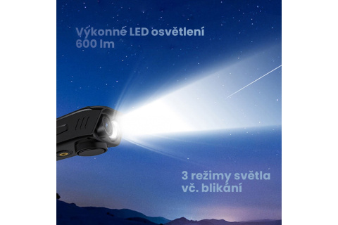 KAMERA SPORTOWA 3W1, LATARKA, KLAKSON ACTIONCAM PRO /INSPORTLINE KAMERA SPORTOWA 3W1, LATARKA, KLAKSON ACTIONCAM PRO /INSPORTLINE