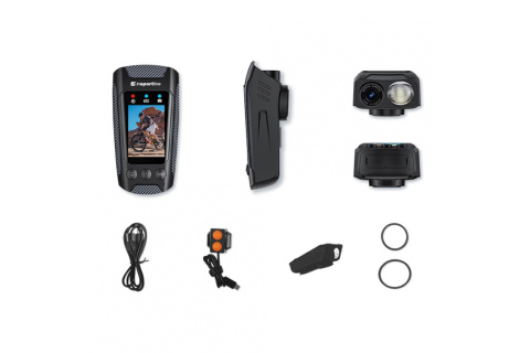 KAMERA SPORTOWA 3W1, LATARKA, KLAKSON ACTIONCAM PRO /INSPORTLINE KAMERA SPORTOWA 3W1, LATARKA, KLAKSON ACTIONCAM PRO /INSPORTLINE