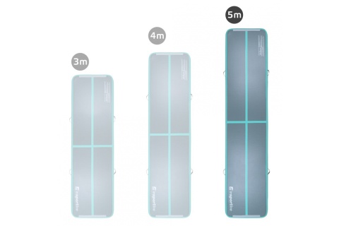 MATA AKROBATYCZNA DO ĆWICZEŃ AIRTRACK AIRSTUNT 500X100X10 CM /INSPORTLINE