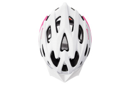 KASK ROWEROWY MV29 DRIZZLE L 58-61 CM BIAŁY/RÓŻOWY UNIWERSALNY /METEOR