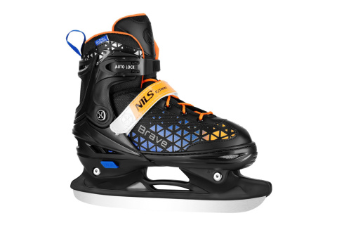 ŁYŻWOROLKI 2W1 NIEBIESKO-POMARAŃCZOWY ROZM. L(39-43) /NILS EXTREME