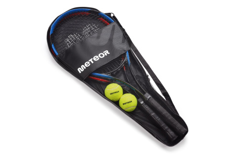 ZESTAW DO TENISA ZIEMNEGO 2 RAKIETY 2 PIŁKI ROZMIAR 27 UNIWERSALNY /METEOR