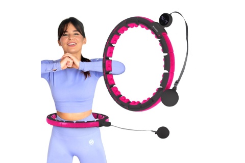 ZESTAW HULA HOP HHM16 BLACK/PINK + PAS BR163 /HMS