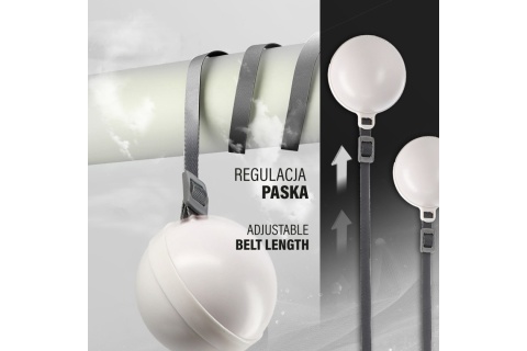 ZESTAW HULA HOP HHM16 WHITE + PAS BR163 /HMS