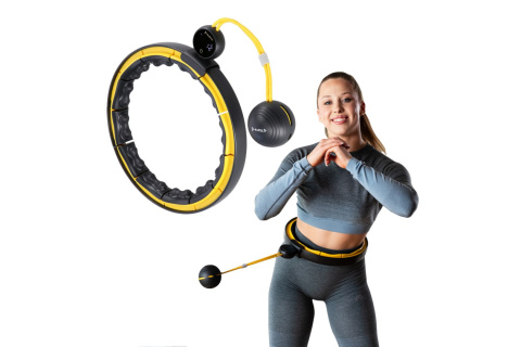 HULA HOP Z MAGNESAMI, WYPUSTKAMI TPE I OBCIĄŻNIKIEM + LICZNIK HHM21 /HMS HULA HOP Z MAGNESAMI, WYPUSTKAMI TPE I OBCIĄŻNIKIEM + LICZNIK HHM21 /HMS
