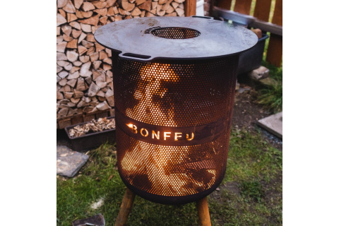 PALENISKO OGRODOWE KOSZ BONVES 45 CZARNE /BONFEU PALENISKO OGRODOWE KOSZ BONVES 45 CZARNE /BONFEU
