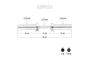 GRYF KRÓTKI OLIMPIJSKI 5KG 50CM +ZACISKI /HMS GRYF KRÓTKI OLIMPIJSKI 5KG 50CM +ZACISKI /HMS