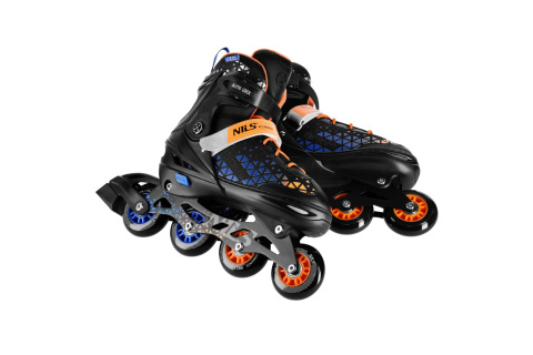 ŁYŻWOROLKI 2W1 BRAVE ROZM. M(34-38) /NILS EXTREME