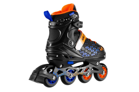 ŁYŻWOROLKI 2W1 BRAVE ROZM. S(29-33) /NILS EXTREME