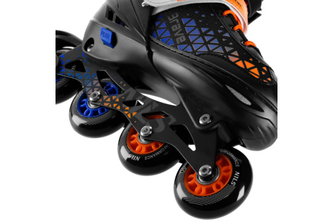 ŁYŻWOROLKI 2W1 BRAVE ROZM. S(29-33) /NILS EXTREME