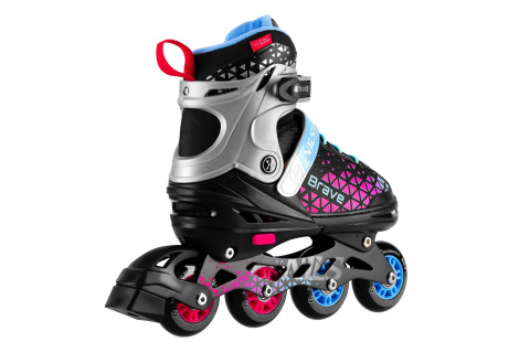 ŁYŻWOROLKI 2W1 BRAVE ROZM. M(34-38) /NILS EXTREME