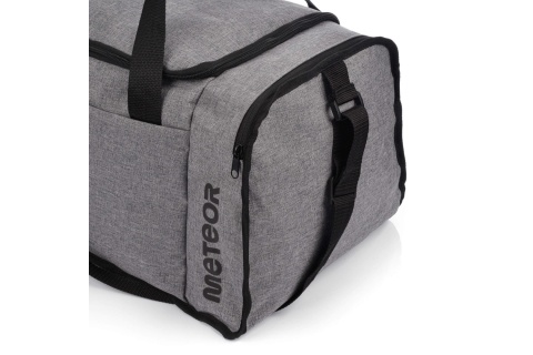 TORBA FITNESS ODYN 40 L SZARY MELANŻ/CZARNY /METEOR