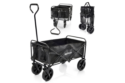 WÓZEK TRANSPORTOWY SKŁADANY X-200 CZARNY UNIWERSALNY /METEOR WÓZEK TRANSPORTOWY SKŁADANY X-200 CZARNY UNIWERSALNY /METEOR