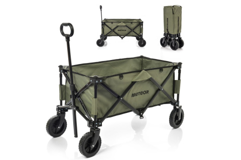 WÓZEK TRANSPORTOWY SKŁADANY X-300 CIEMNOZIELONY /METEOR WÓZEK TRANSPORTOWY SKŁADANY X-300 CIEMNOZIELONY /METEOR