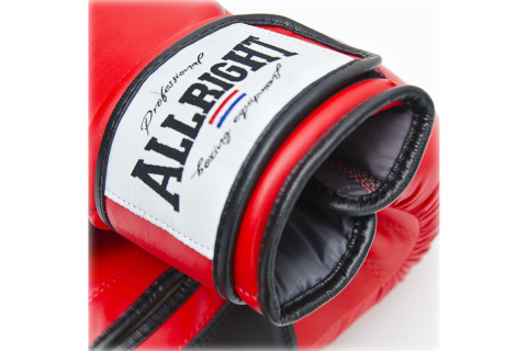 RĘKAWICE BOKSERSKIE CLASSIC 10OZ PU RD /ALLRIGHT RĘKAWICE BOKSERSKIE CLASSIC 10OZ PU RD /ALLRIGHT